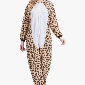 Women’s Cheetah Onesie L